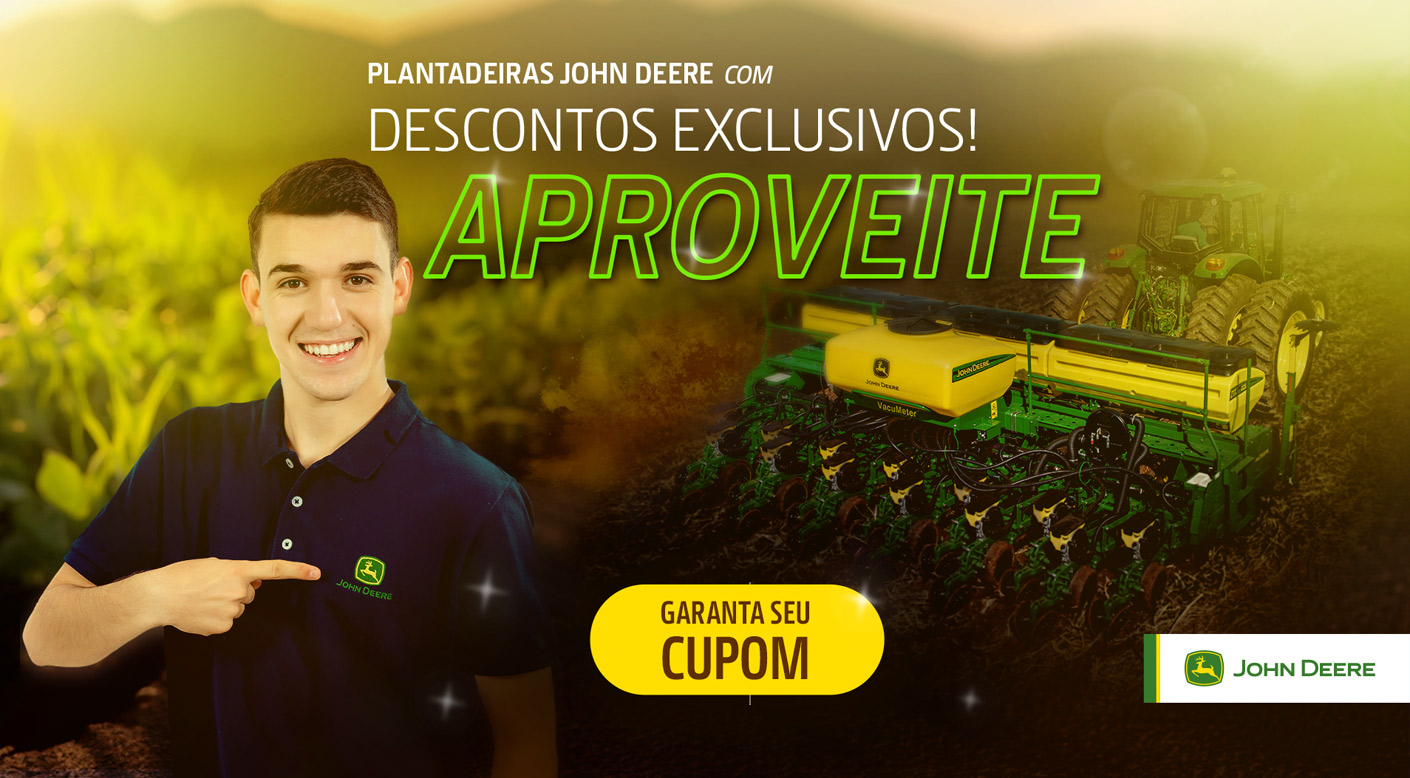 PLANTADEIRAS JOHN DEERE EM CONDIÇÕES INÉDITAS NÃO FIQUE AÍ PLANTADO! APROVEITE