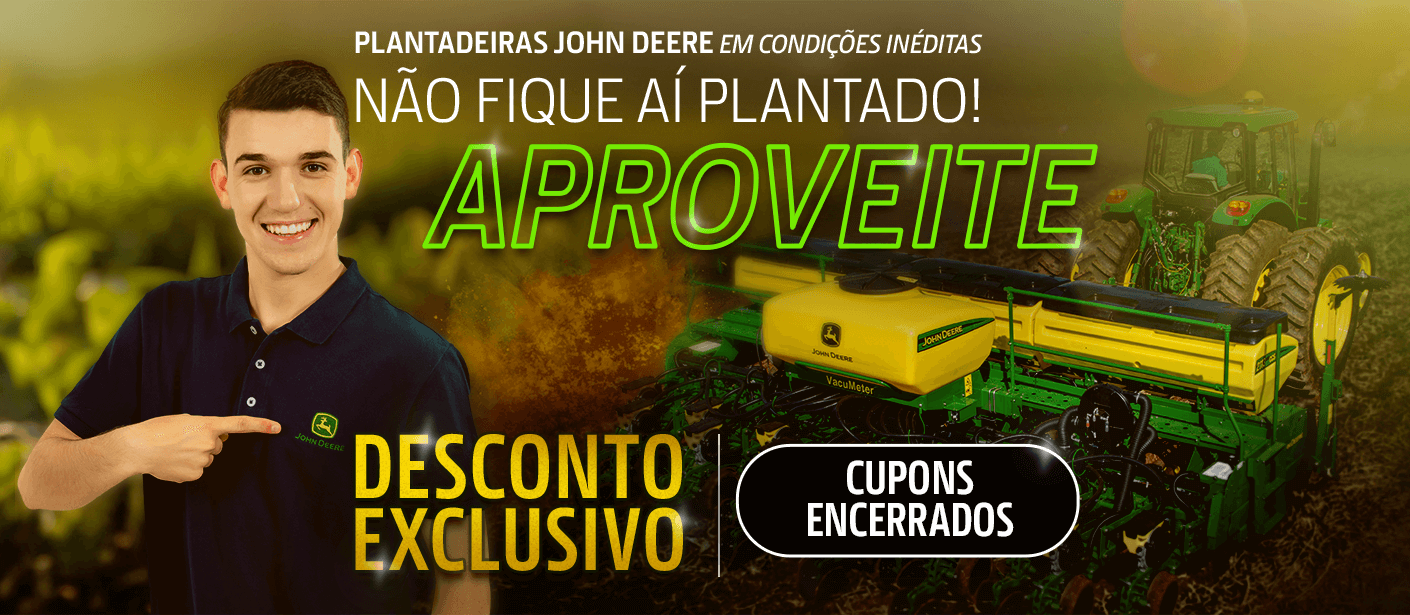 PLANTADEIRAS JOHN DEERE EM CONDIÇÕES INÉDITAS NÃO FIQUE AÍ PLANTADO! APROVEITE